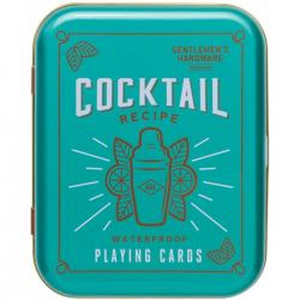 Gentlemen's Hardware Cocktail Playing Cards - Spil