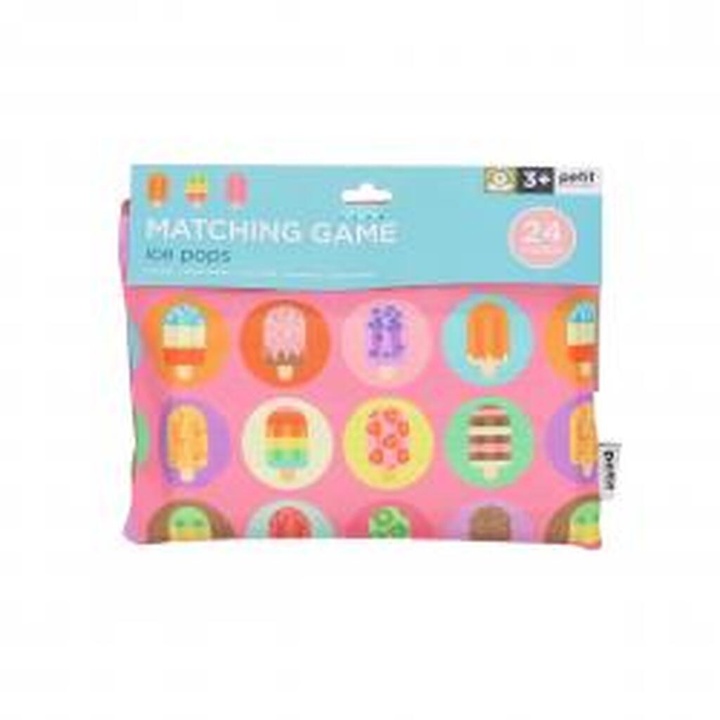 Petit Collage Ice Pops Matching Game - Spil
