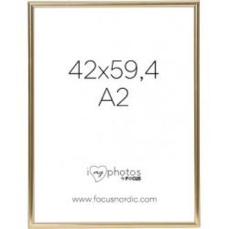 Focus Can-Can Shiny Gold 42x59,4 (A2) - Ramme