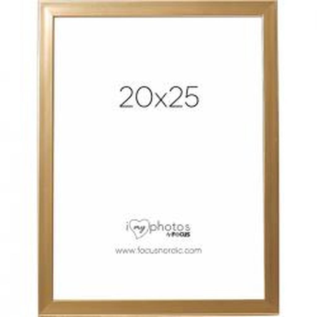 Focus Pop Gold 20x25 - Ramme