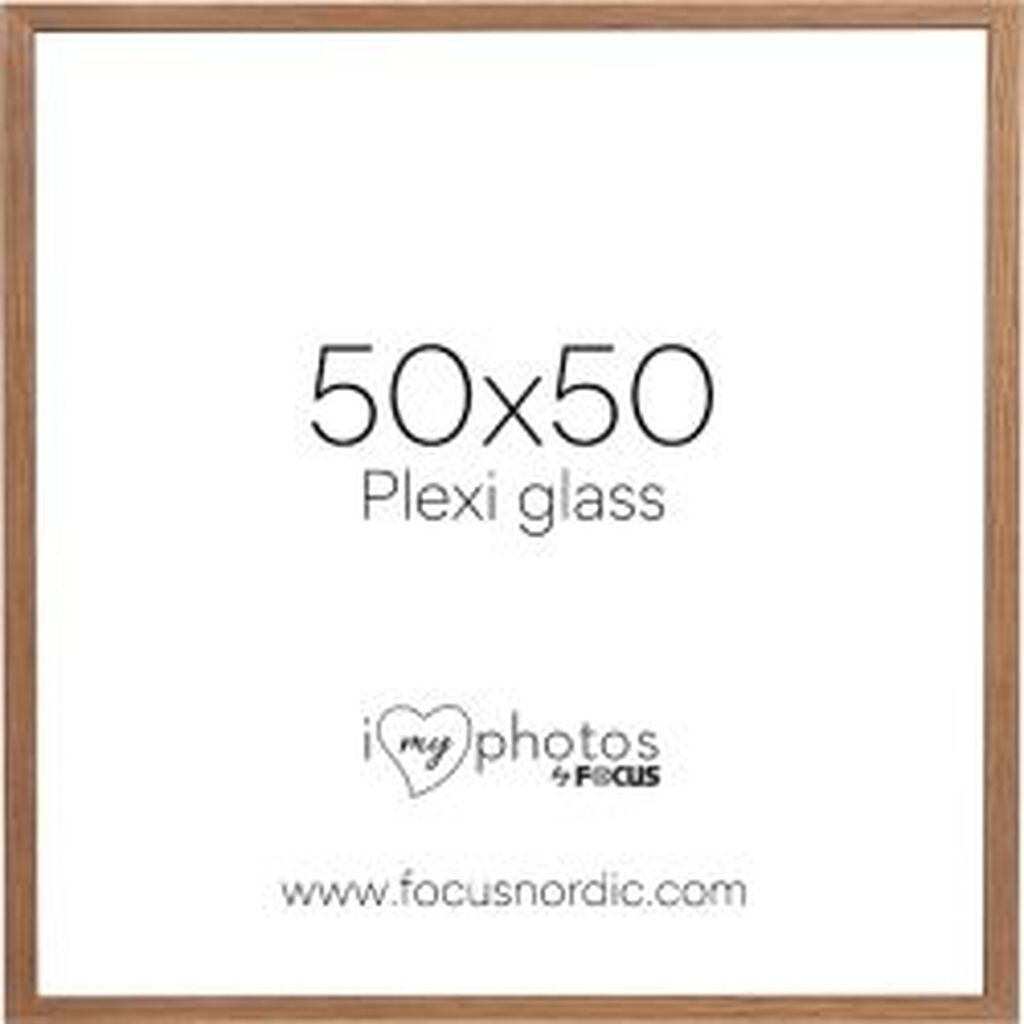 Focus Soul Oak veneer 50X50 Plexi