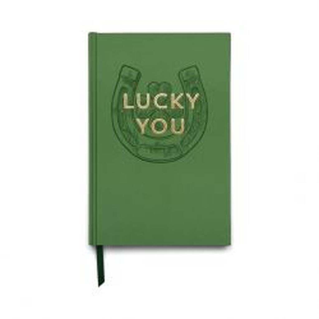 Designworks Ink Notebook Lucky You - Notesbog