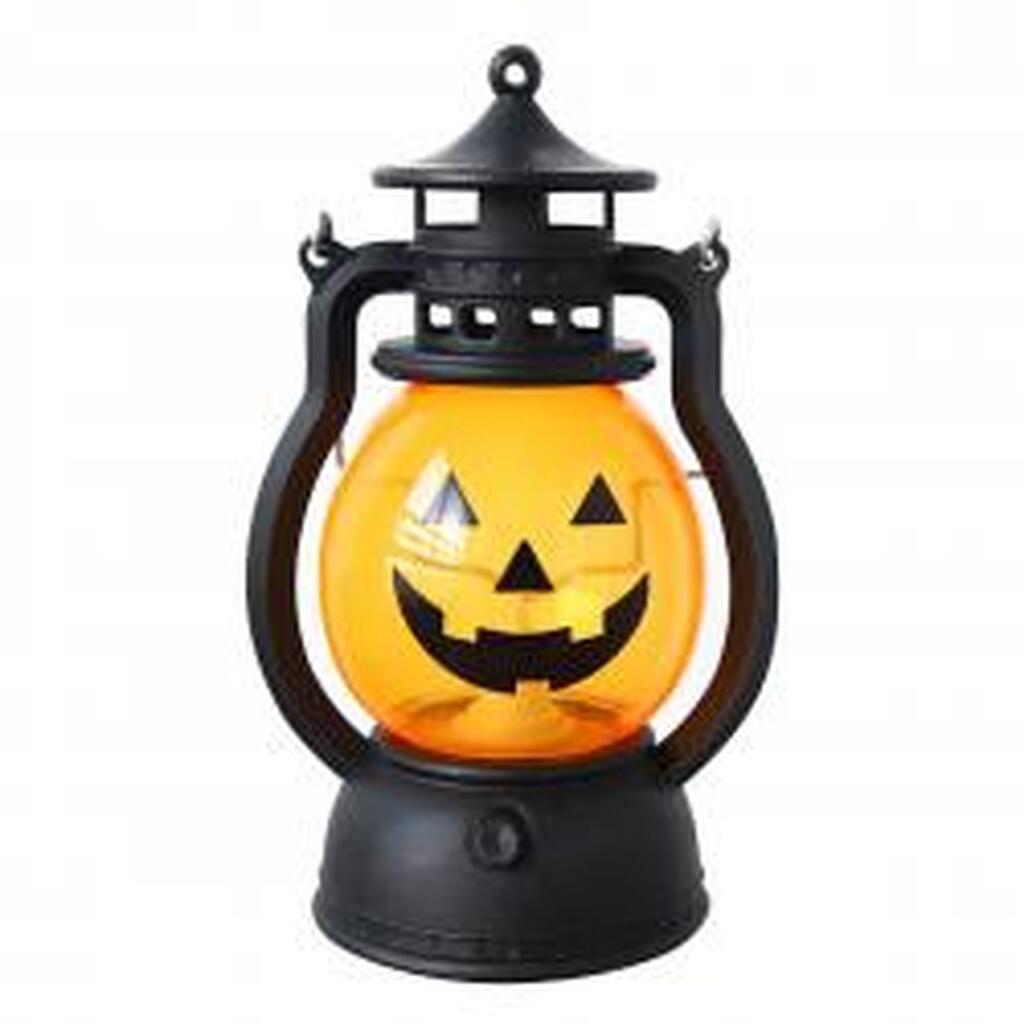 Muto Lille Sort Halloween Lanterne - Glad (A) - Lanterne
