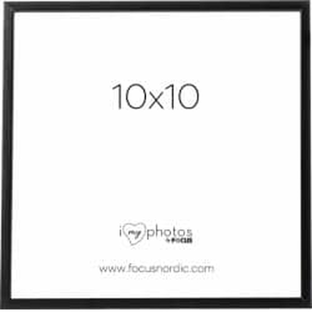 Focus Rock Black 10x10 - Ramme