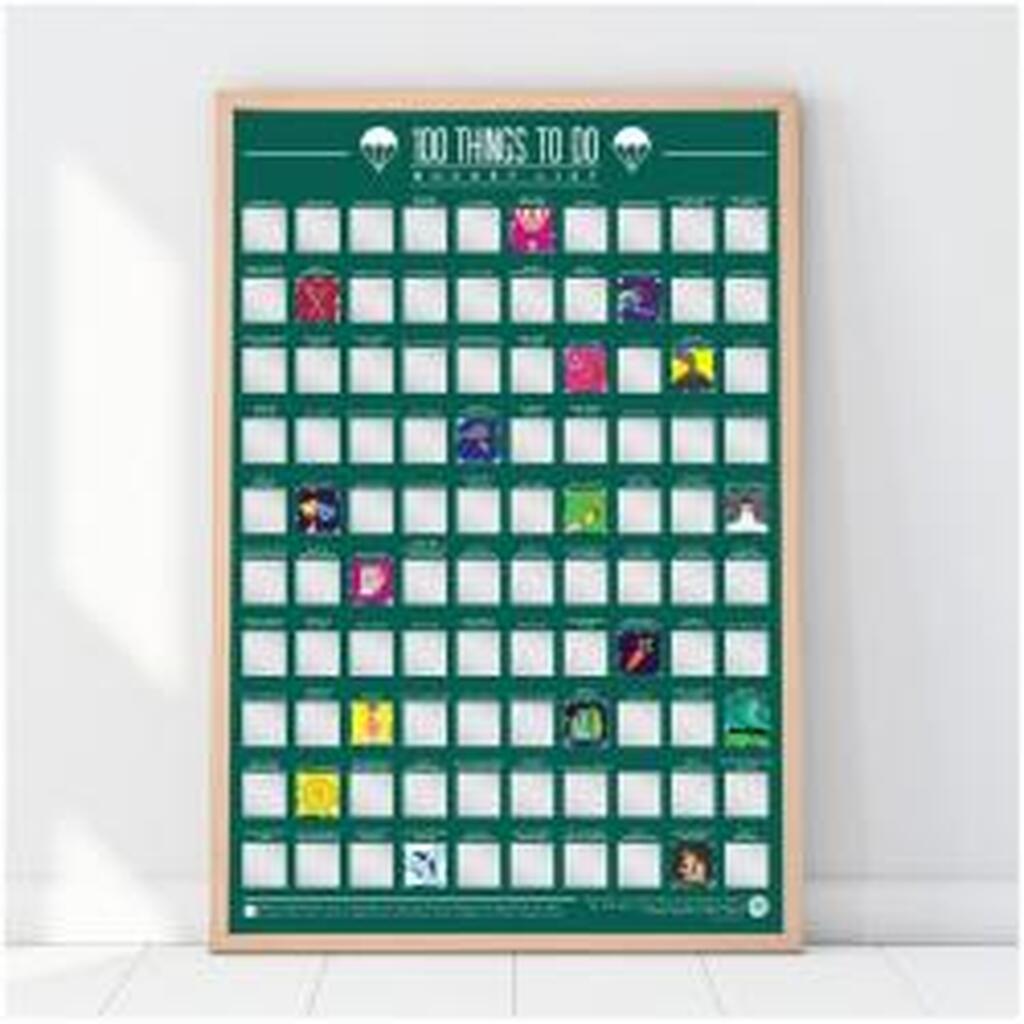 Gift Republic Bucketlist 100 Things To Do - Bucket list