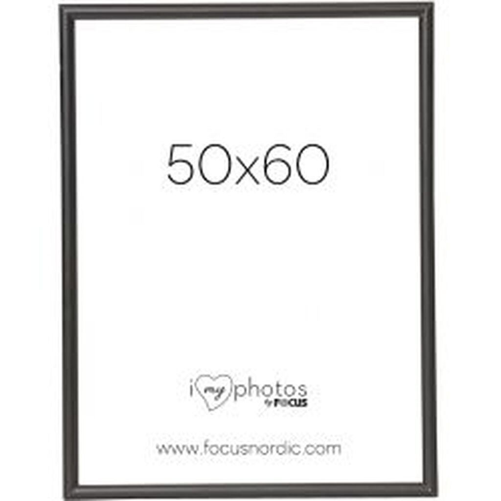 Focus Can-Can Aluminium Black 50x60 - Ramme