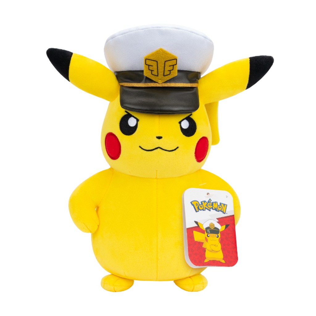 POKEMON PLUSH 20 CM CAPTAIN PIKACHU