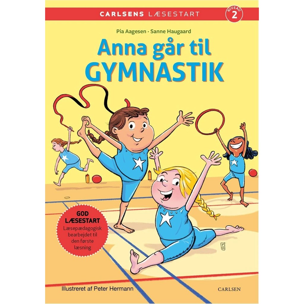 Carlsens Læsestart: Anna går til gymnastik