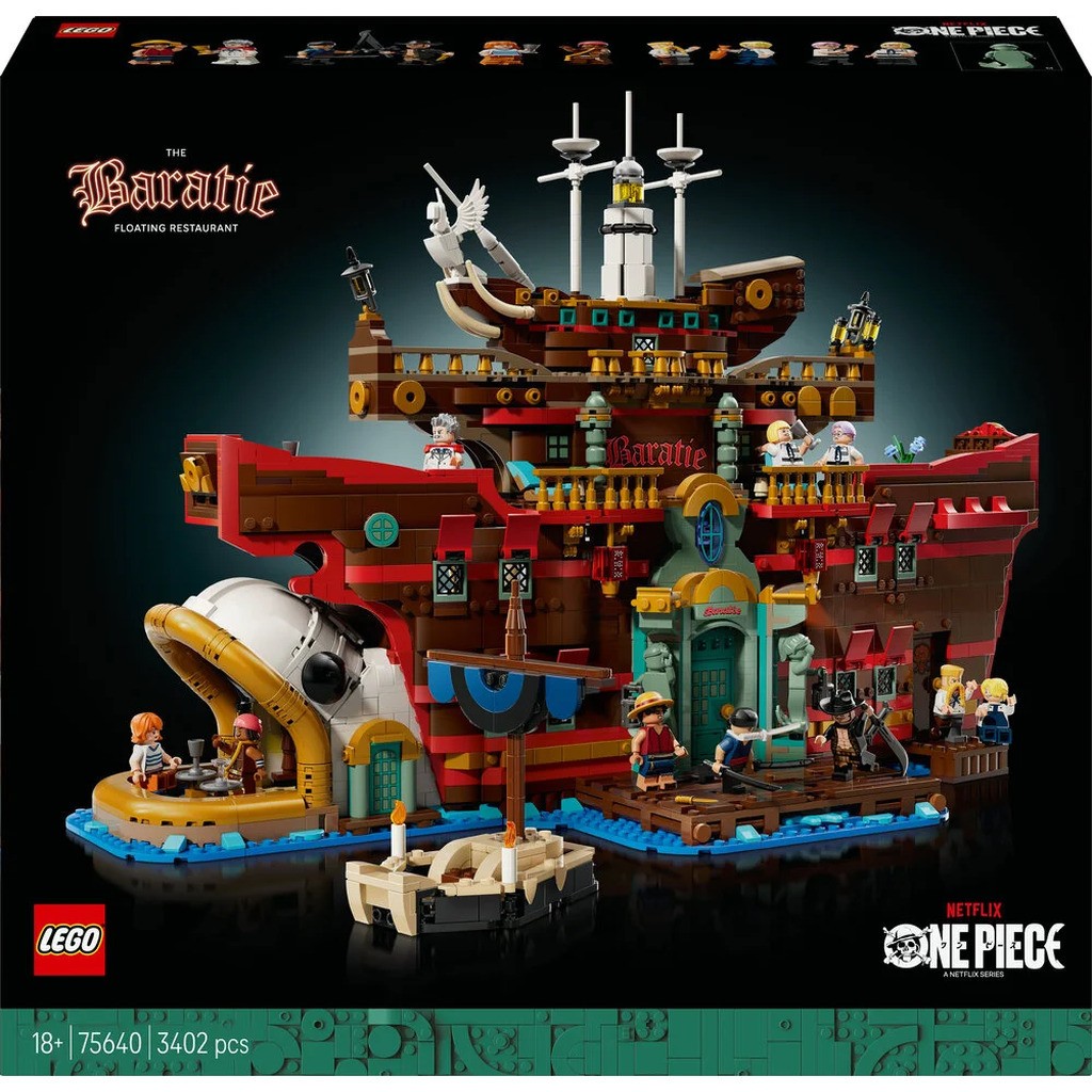 75640 LEGO ONE PIECE Den flydende restaurant Baratie
