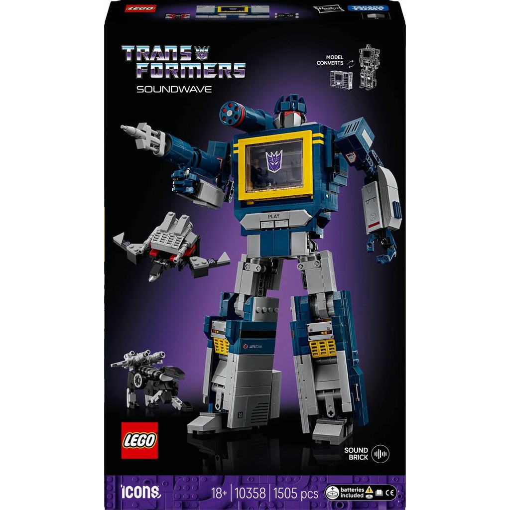 10358 LEGO Icons Transformers: Soundwave