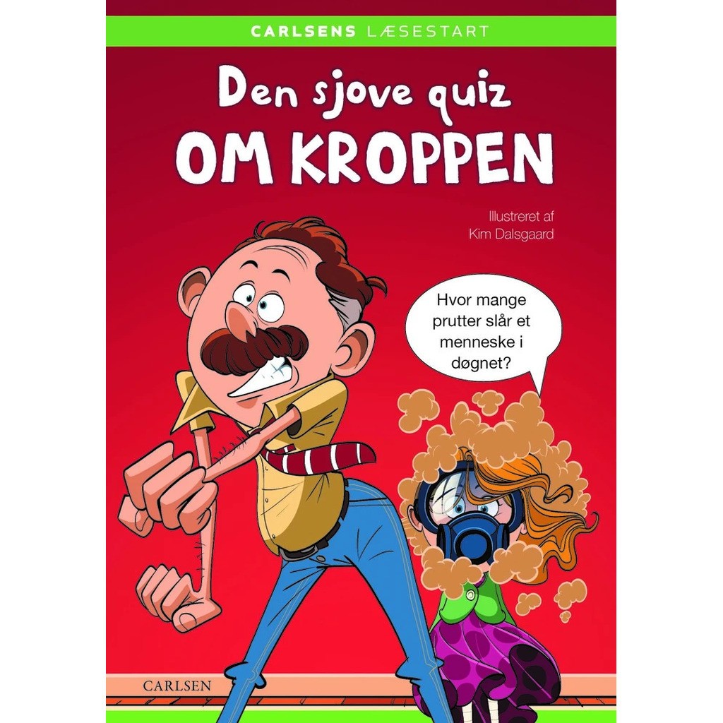 Carlsens Læsestart: Den sjove quiz om kroppen