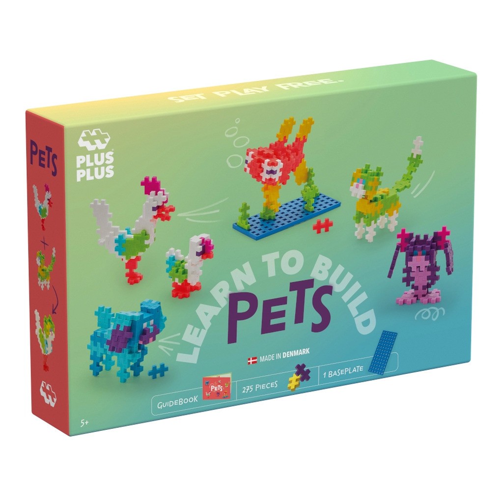 Plus-Plus Learn to Build Pets