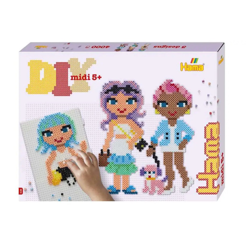 Hama midi gaveæske Smarte piger