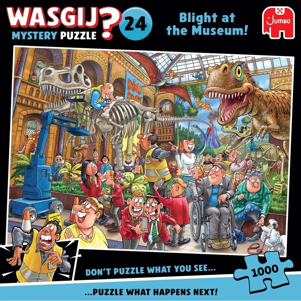 Wasgij Mystery 24 Blight at the museum! 1000 brikker