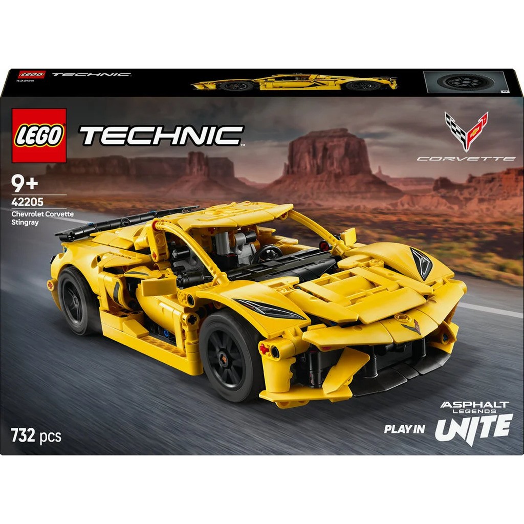 42205 LEGO Technic Chevrolet Corvette Stingray