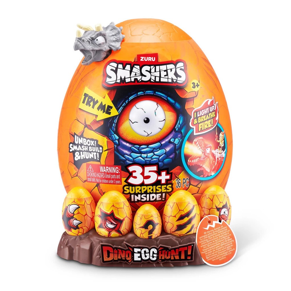 Smashers Dino egg hunt ass