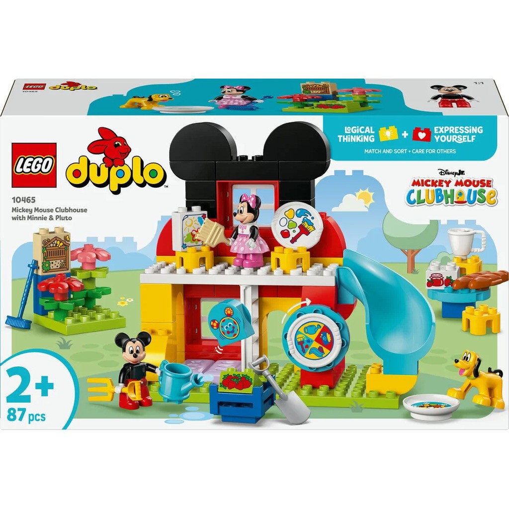 10465 LEGO DUPLO Disney&trade; Mickeys klubhus med Minnie og Pluto