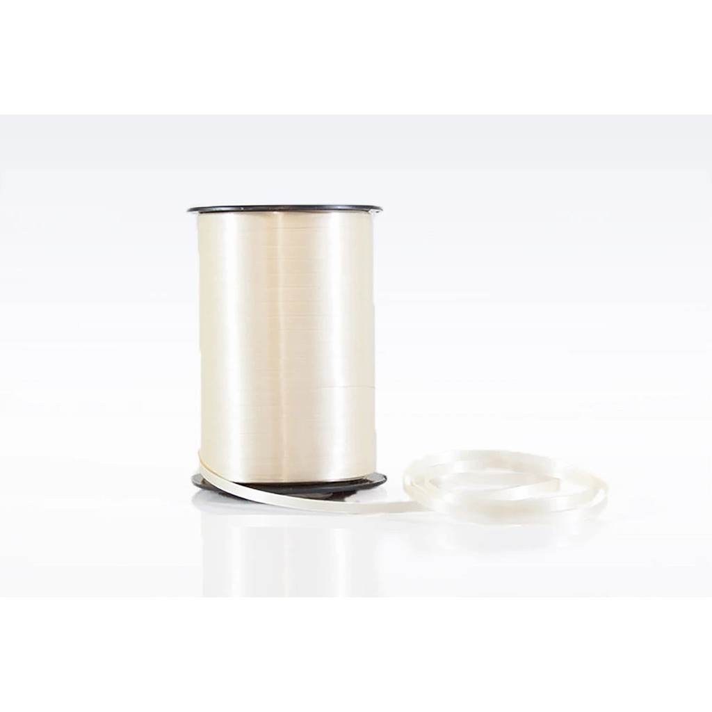 Gavebånd poly glat 10mm /250yds beige