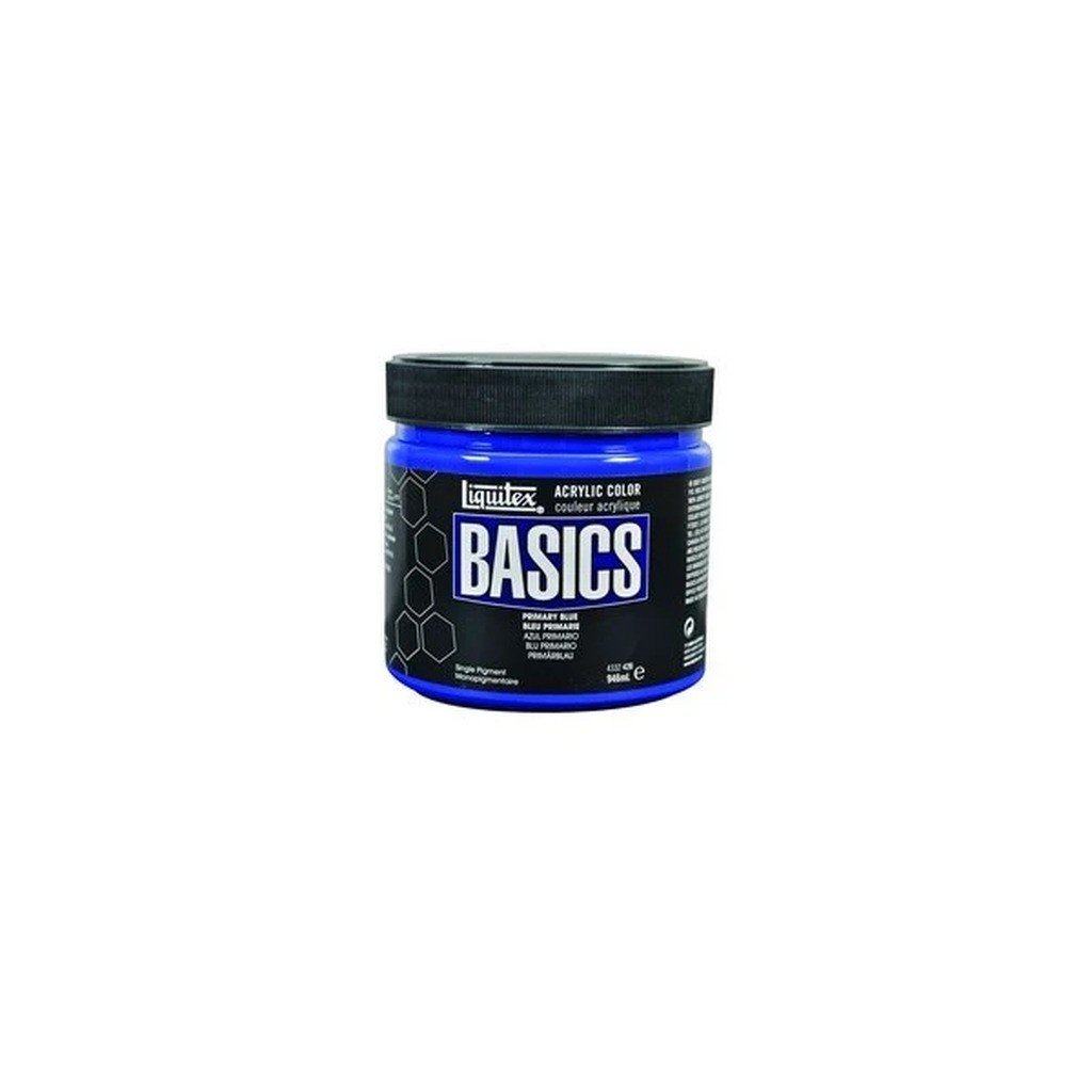 Basics 946Ml Primary Blue 420