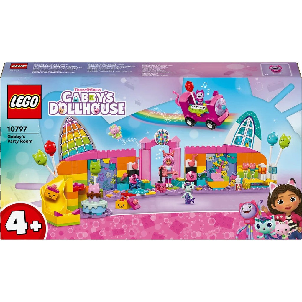 10797 LEGO Gabby&apos;s Dollhouse Gabbys partyrum