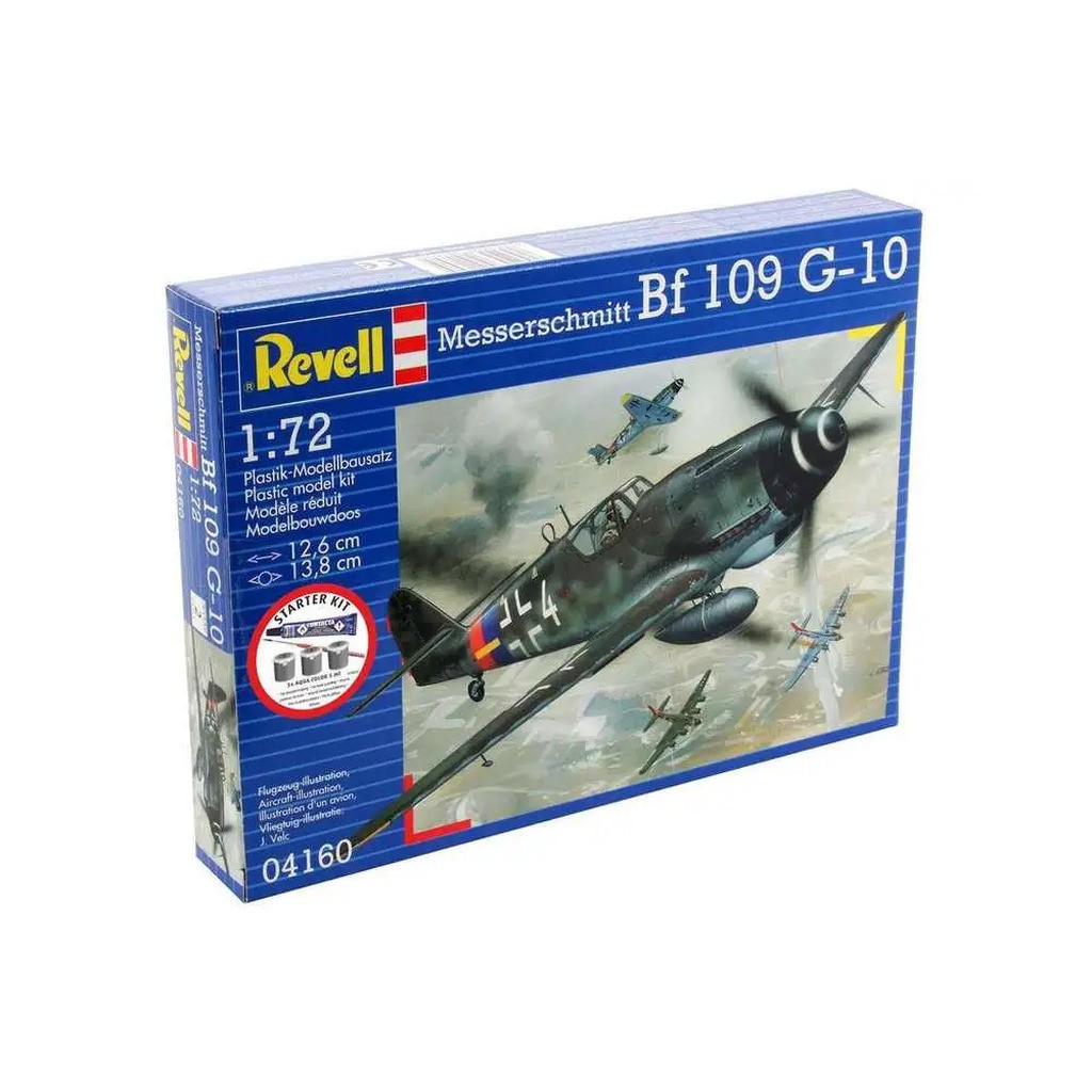 Starter Kit Messerschmitt Bf-109 1:72