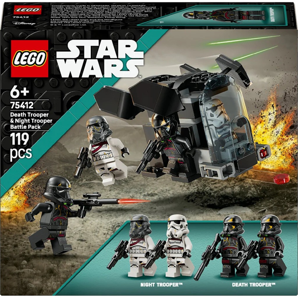 75412 LEGO Star Wars Battle Pack med dødssoldater og natsoldater