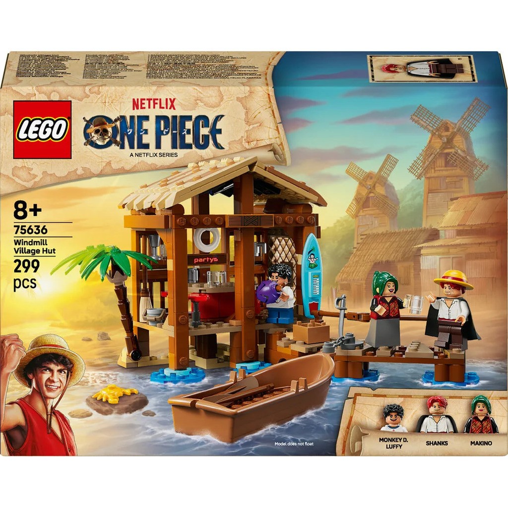 75636 LEGO ONE PIECE Hytte i Windmill-landsbyen