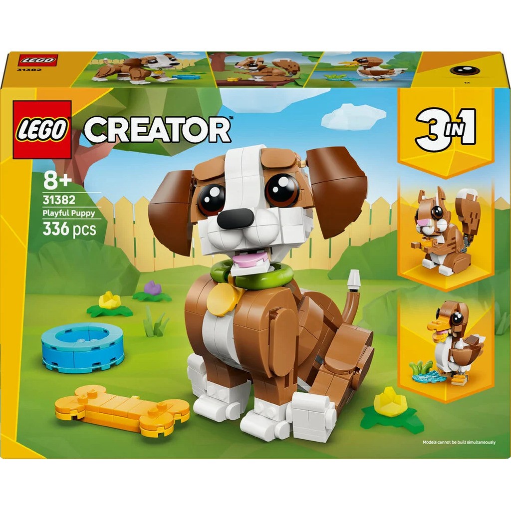 31382 LEGO Creator Søde dyr: Legesyg hundehvalp