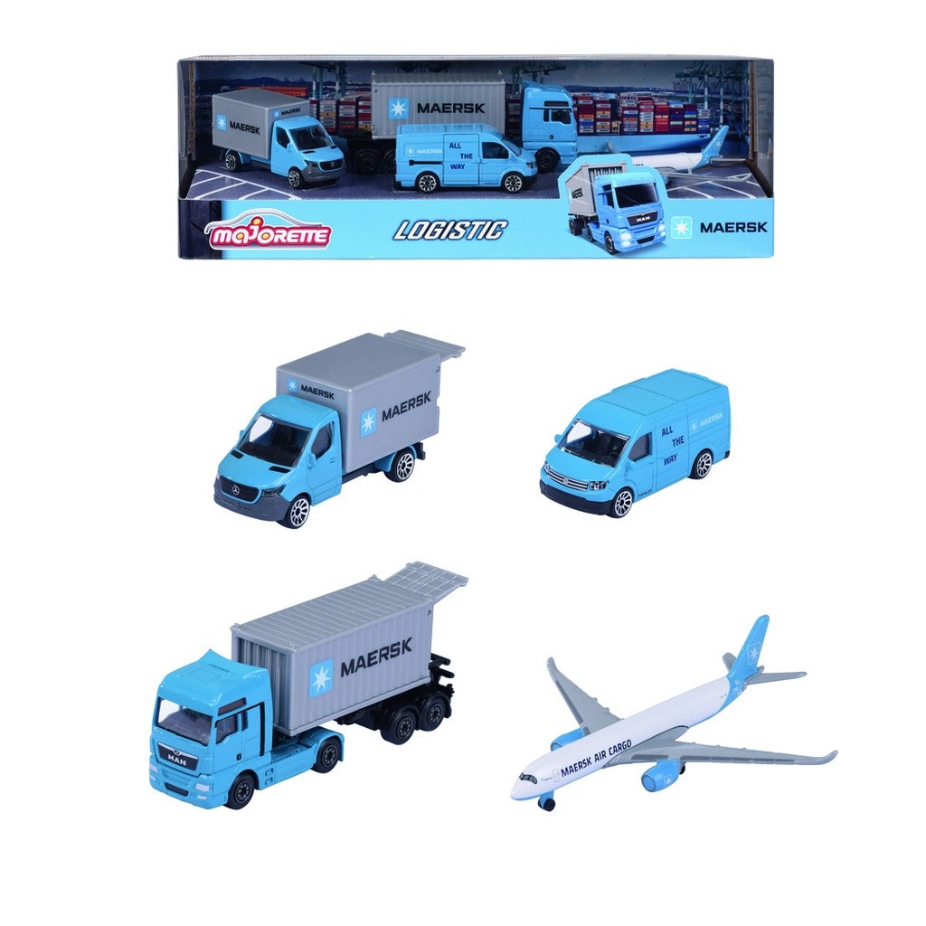 Maersk køretøjer 4-pak