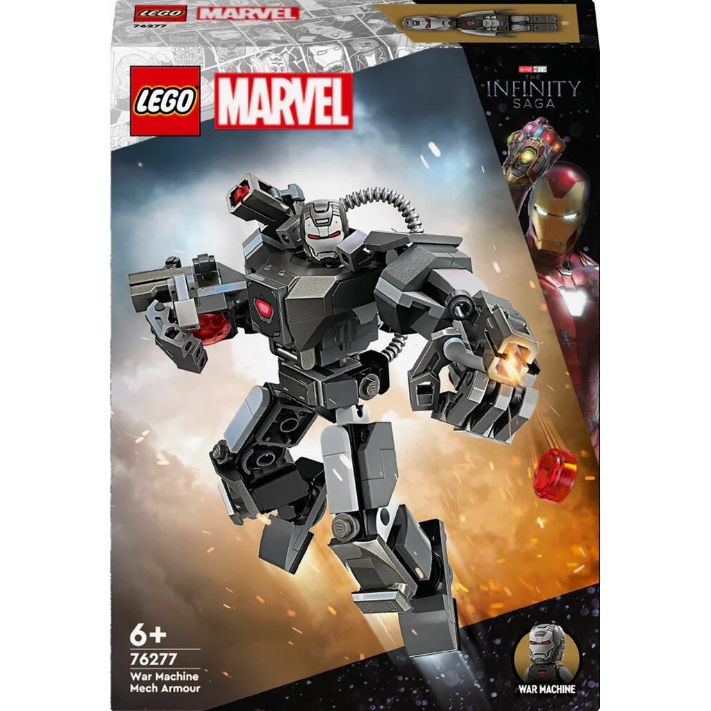 76277 LEGO Super Heroes Marvel War Machine-kamprobot