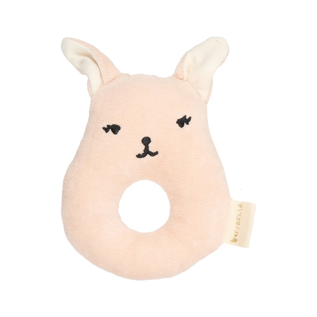 Rattle - Bunny - Peach Whip