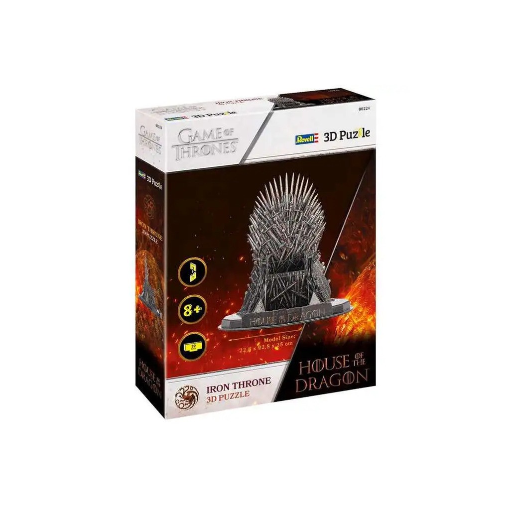 3D Puzzle House of the Dragon "Iron Throne"