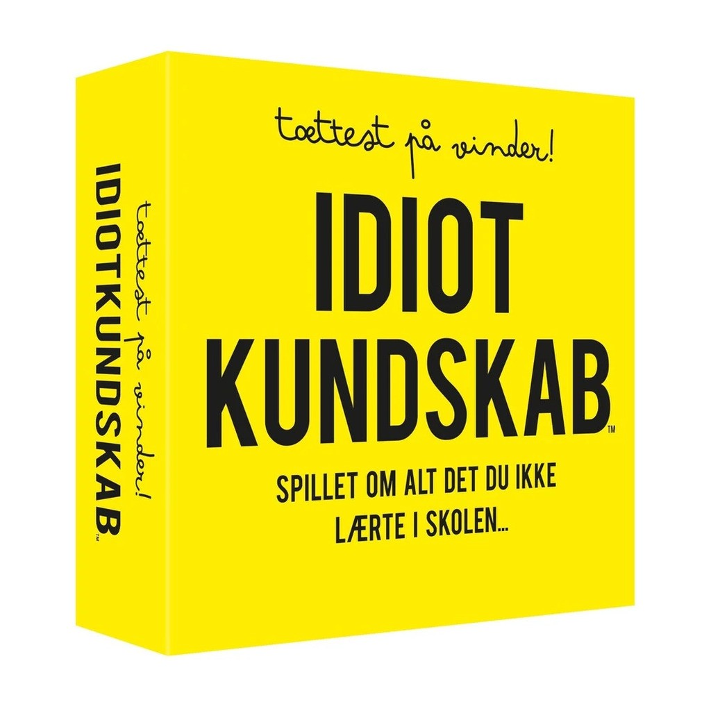 Idiotkundskab Tættest på vinder!