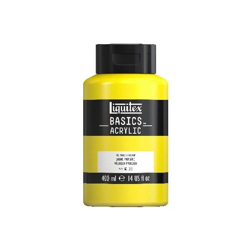 Basics 400Ml Primary Yellow 410