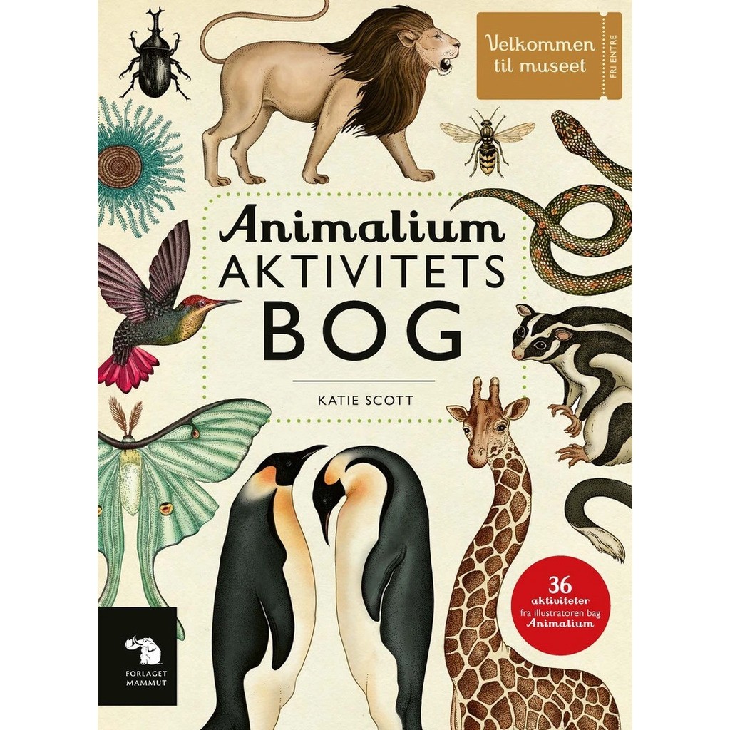 Animalium Aktivitetsbog