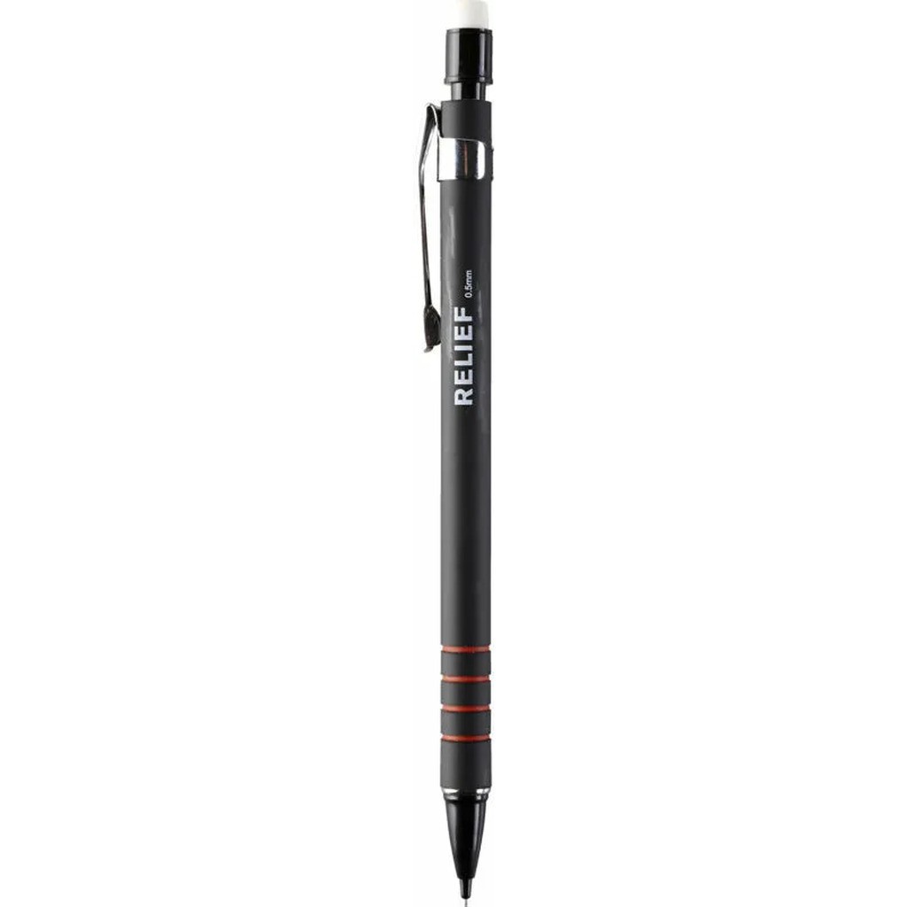 Pencil Relief 0,7 mm sort