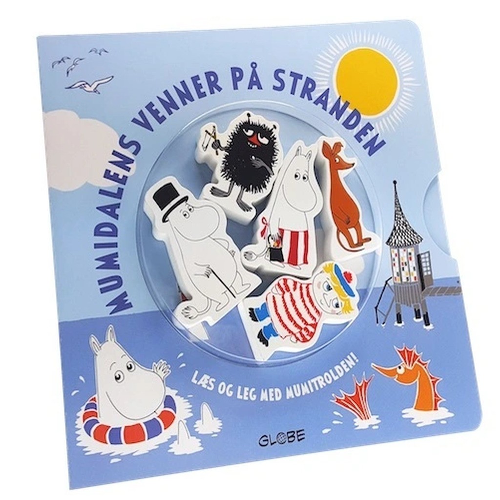 Mumidalens venner på stranden