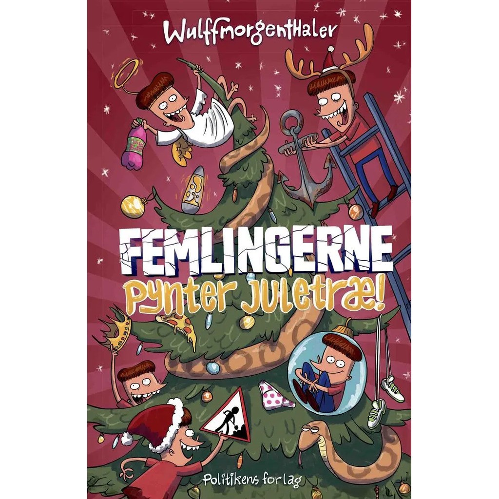 Femlingerne - pynter juletræ
