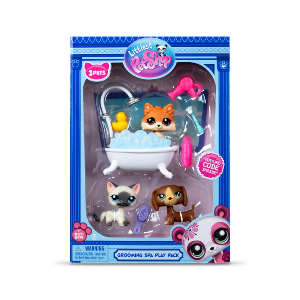 LITTLEST PET SHOP GROOMING SPA PLAY PACK
