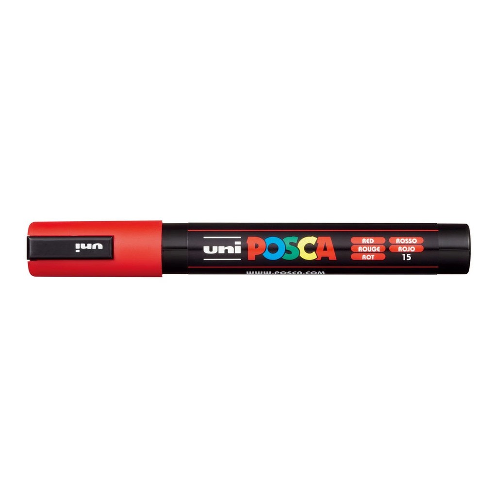 Paintmarker Uni POSCA pc-5m rød
