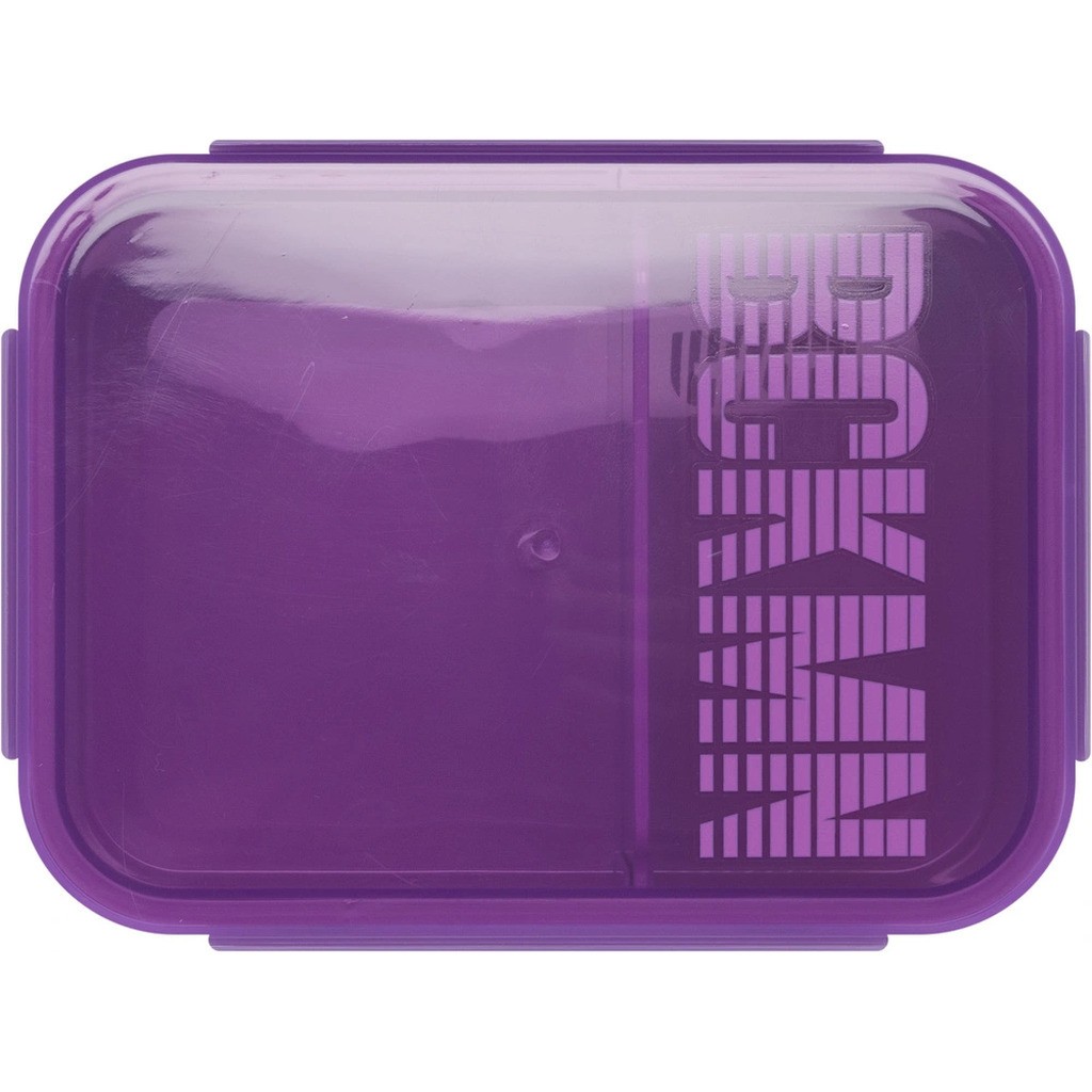 Madkasse Beckmann lilla m/udtageligt skillerum 18,7x14 cm