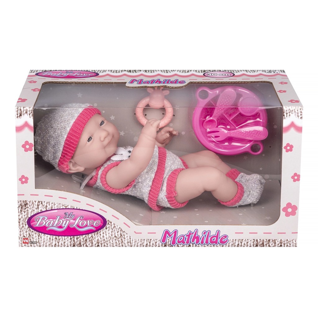 Dukke 30 cm asst