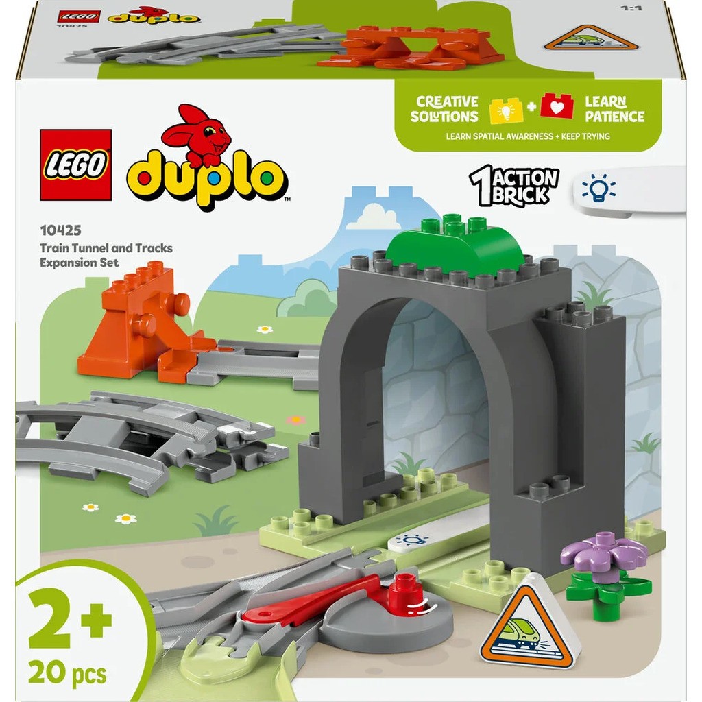 10425 LEGO DUPLO Town Togtunnel og spor  udvidelsessæt