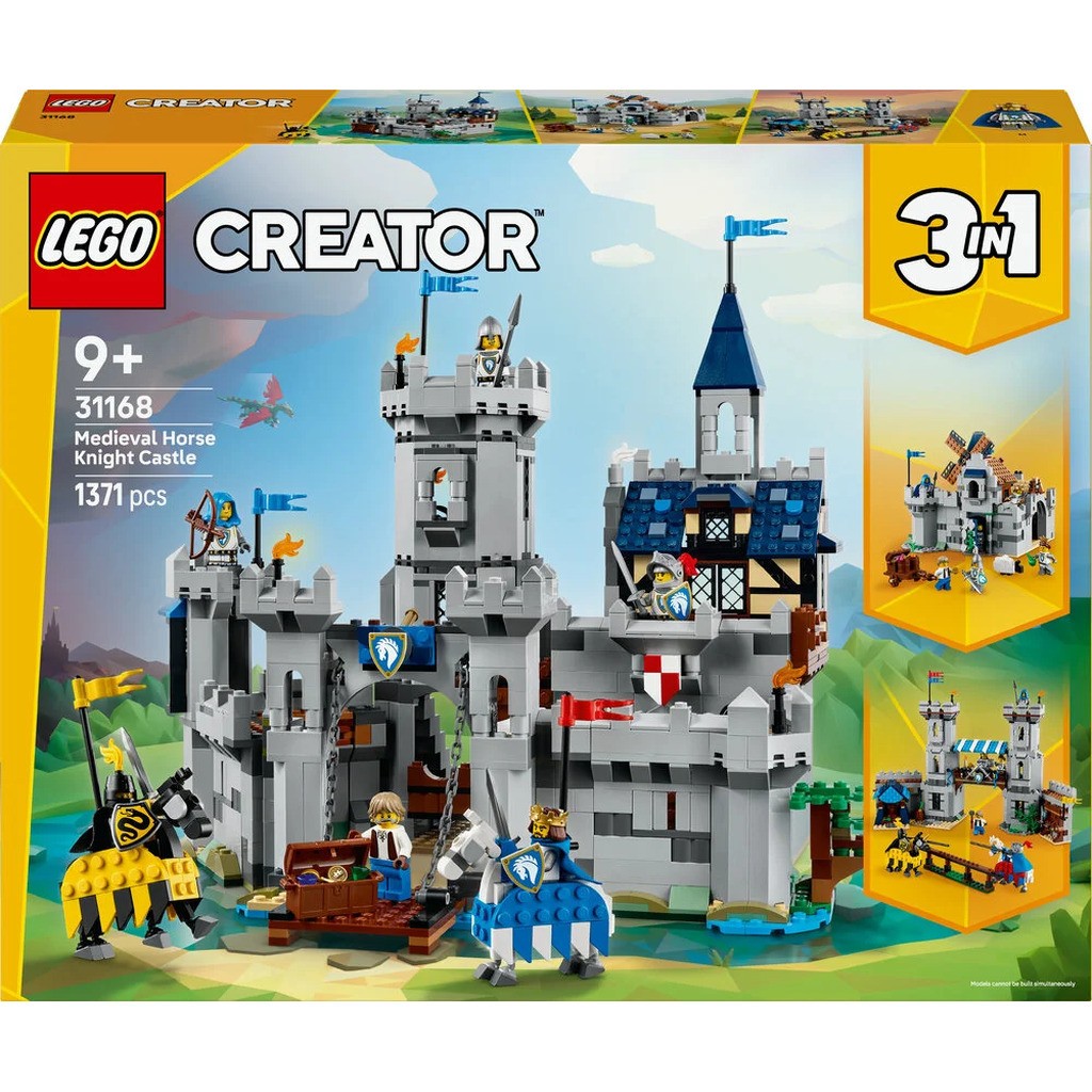 31168 LEGO Creator Hesteriddernes middelalderborg