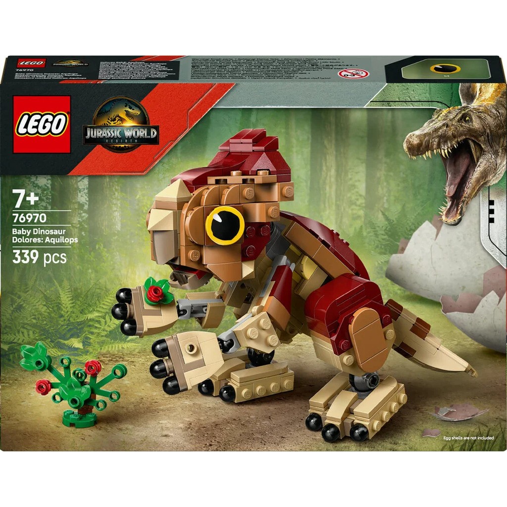 76970 LEGO Jurassic World Baby Dolores: Aquilops-dinosaur