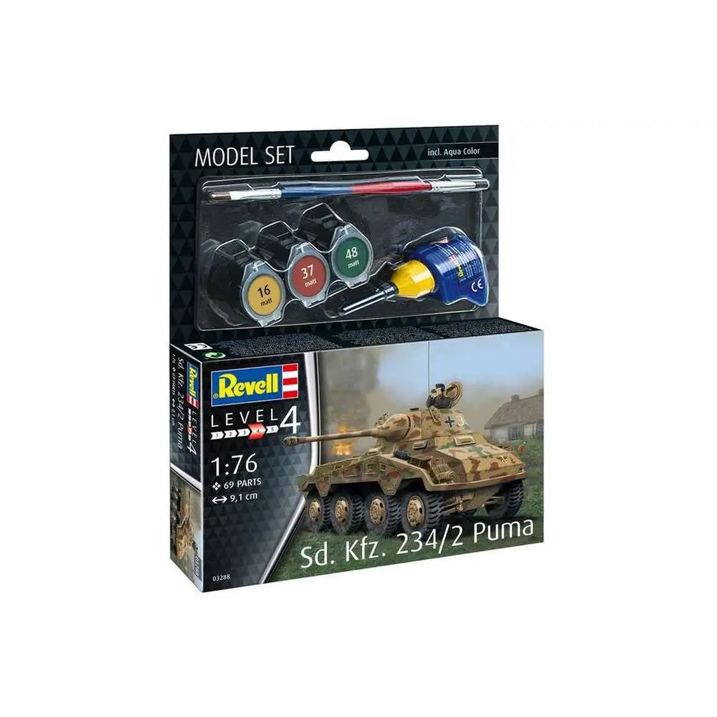 Model Set Sd.Kfz. 234/2 Puma 1:76