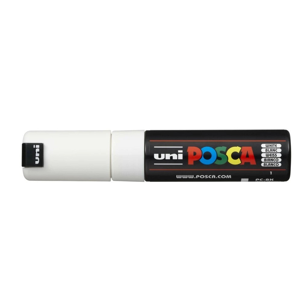 Paintmarker Uni POSCA pc-8k hvid