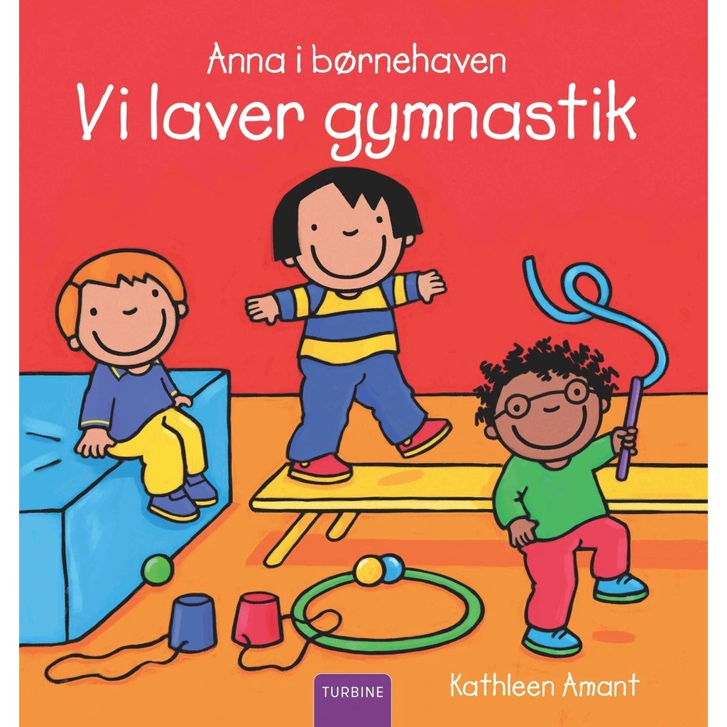 Anna i børnehaven  Vi laver gymnastik