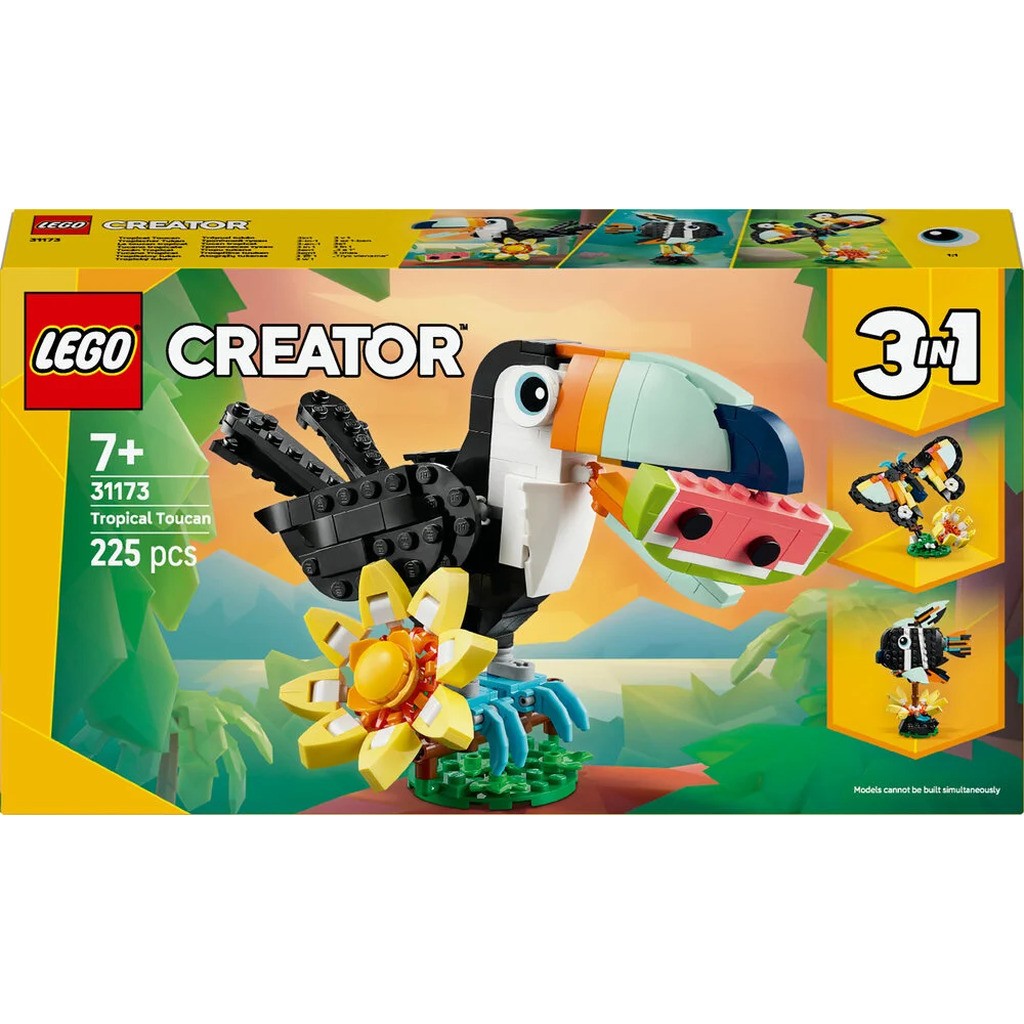 31173 LEGO Creator Vilde dyr: Tropisk tukan