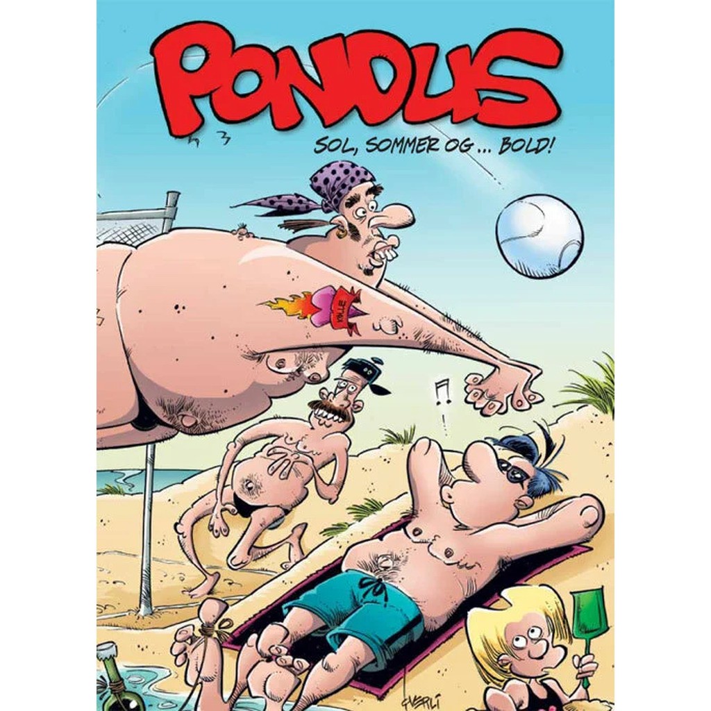 Pondus: Sol, sommer ... og bold!